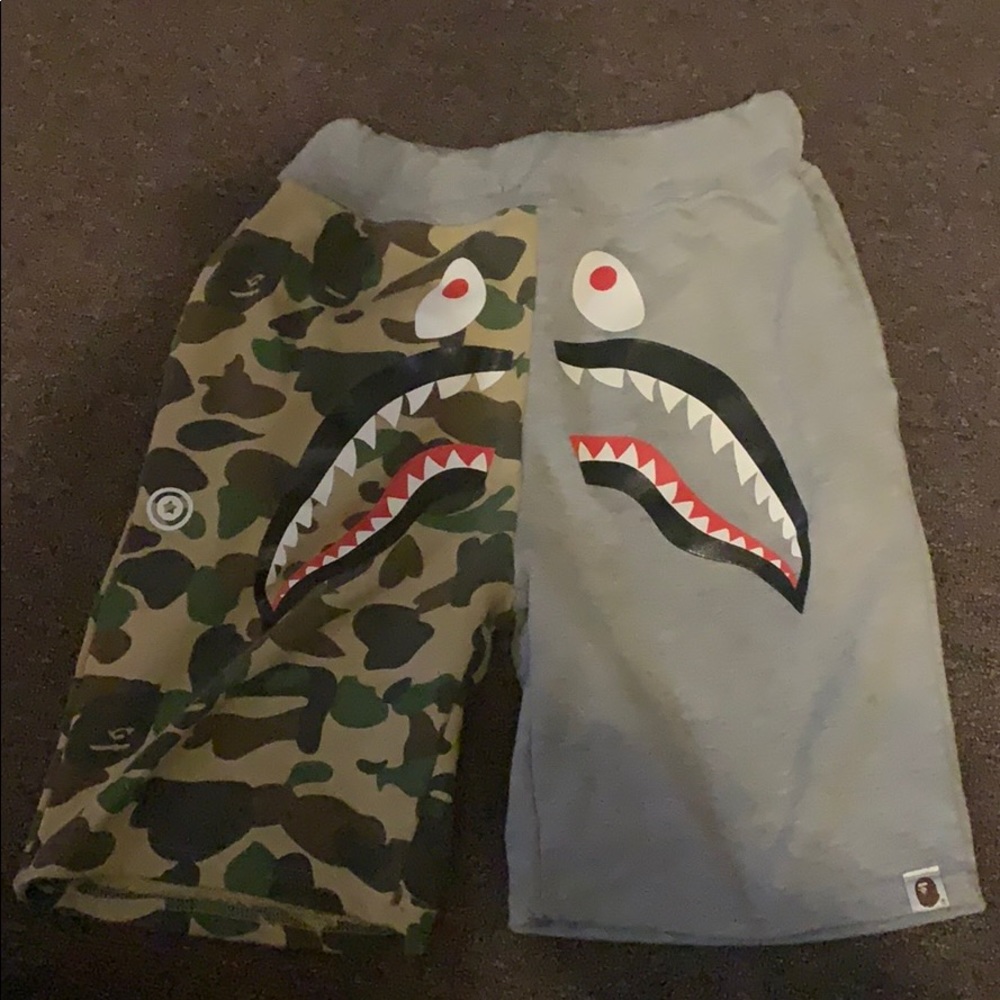 Bathing Ape sweat shorts